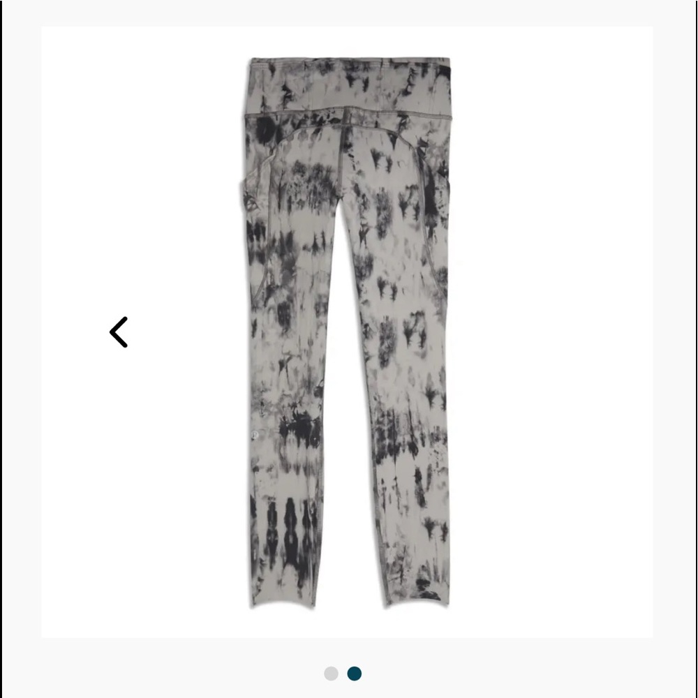 Lululemon Fast and Free Legging 25” in Tie Dye